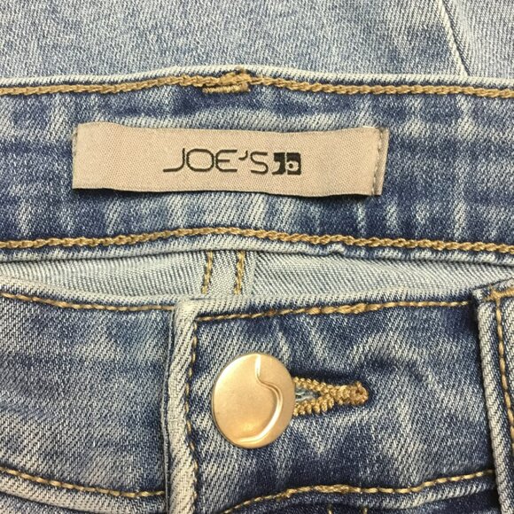 Joes Mid-Rise Straight Leg Denim Jeans Womens 26 Blue Cotton Blend - Picture 7 of 9